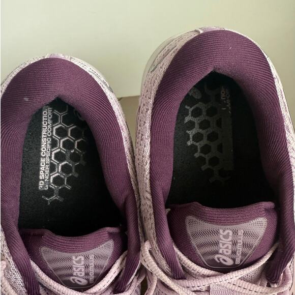 ASICS FF Blast Purple White Women Running Sneakers- SZ 10 - Picture 10 of 11